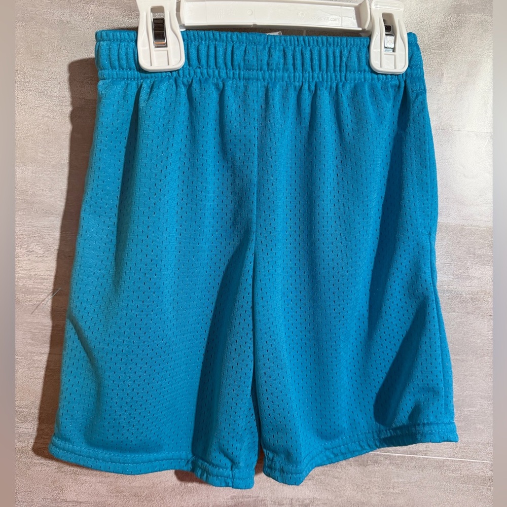 Athletic Works Teal Mesh Kids Shorts